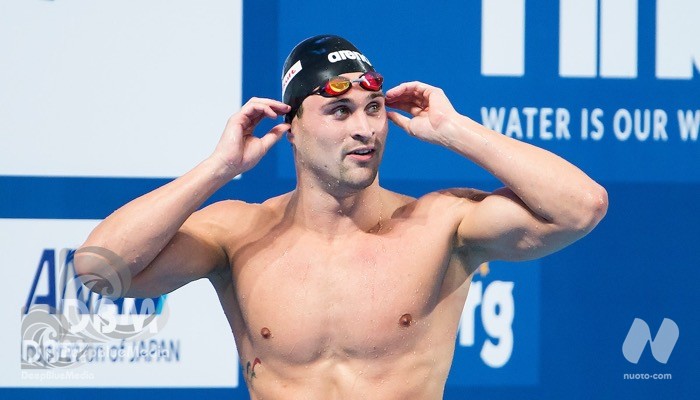 Scopri di più sull'articolo Match 4 – Day 2. Orsi terzo nei 100 misti (Video). Dressel tre volte secondo. Santos vince a 40 anni.