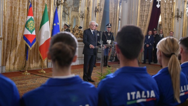 Scopri di più sull'articolo Mondiali Militari. Il Presidente Mattarella riceve gli azzurri.