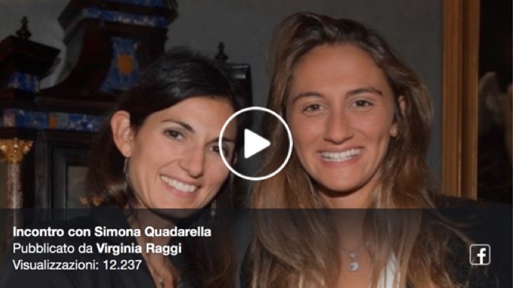 Scopri di più sull'articolo La Sindaca Raggi incontra Simona Quadarella (Video)