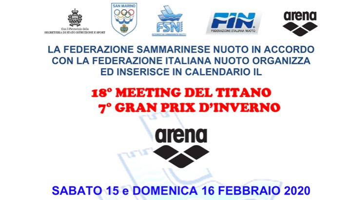 Scopri di più sull'articolo 18° Meeting del Titano – RISULTATI