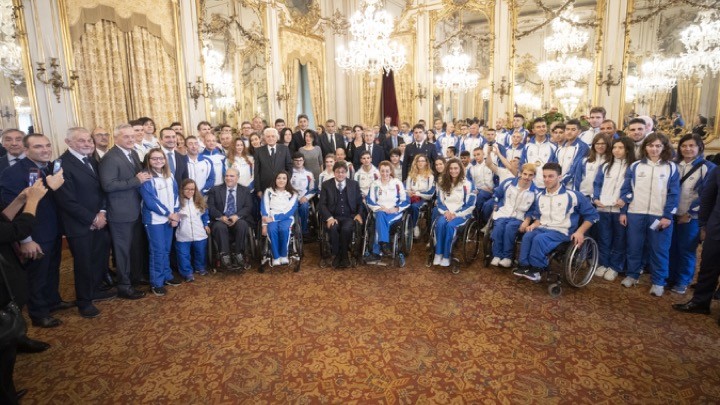 Scopri di più sull'articolo Celebrata in Quirinale la Nazionale di nuoto paralimpico (Video – Foto)