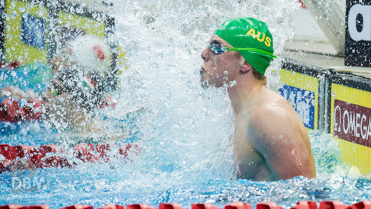 Scopri di più sull'articolo Australian Swimming Trials. D4. K. McKeown: 200 dorso (2.03.70). K. Chalmers: 100 stile libero (47.44) – Southam (47.77). E. Dekkers: 200 farfalla (2.05.26). A. Titmus: 800 stile libero (8.15.88).