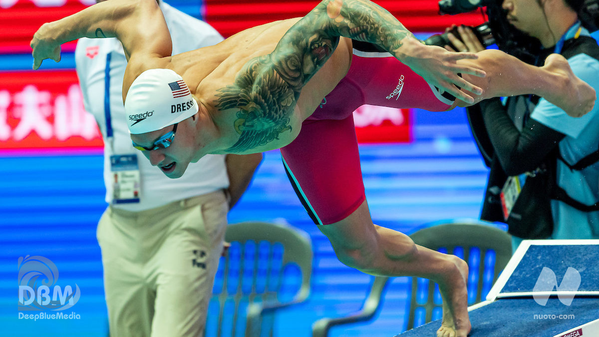 Scopri di più sull'articolo U.S. Trials. D6. BATTERIE. 100 farfalla: Caeleb Dressel 50.10. 800 stile libero: Katie Ledecky 8.16.61. 200 dorso: Regan Smith 2.07.81.