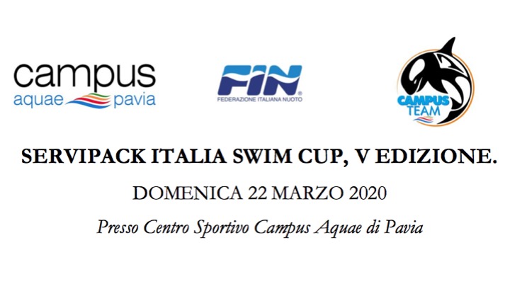 Scopri di più sull'articolo Servipack Italia Swim Cup – Annullata