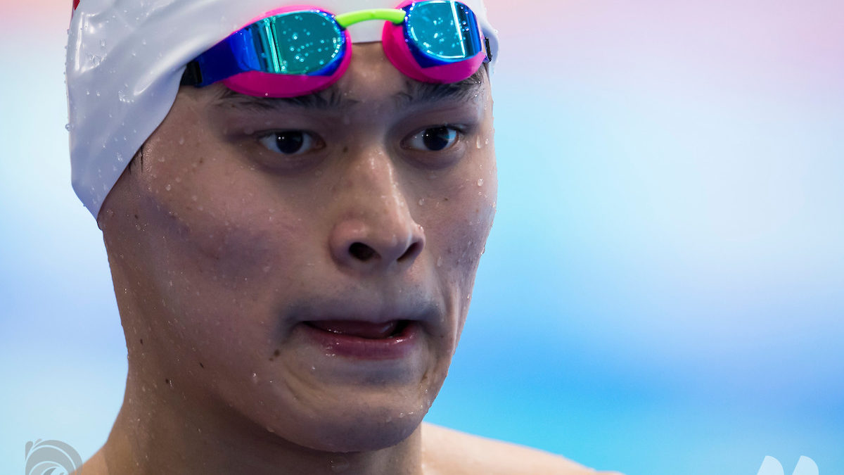 Sun Yang in forse anche per il ruolo di Ambasciatore degli Asian Games
