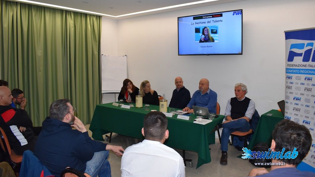 Dalla competenza motoria alla gestione del talento sportivo, il seminario FIN in Calabria