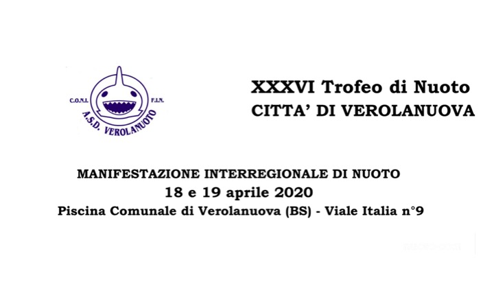 Scopri di più sull'articolo XXXVI Trofeo di Nuoto Città Di Verolanuova