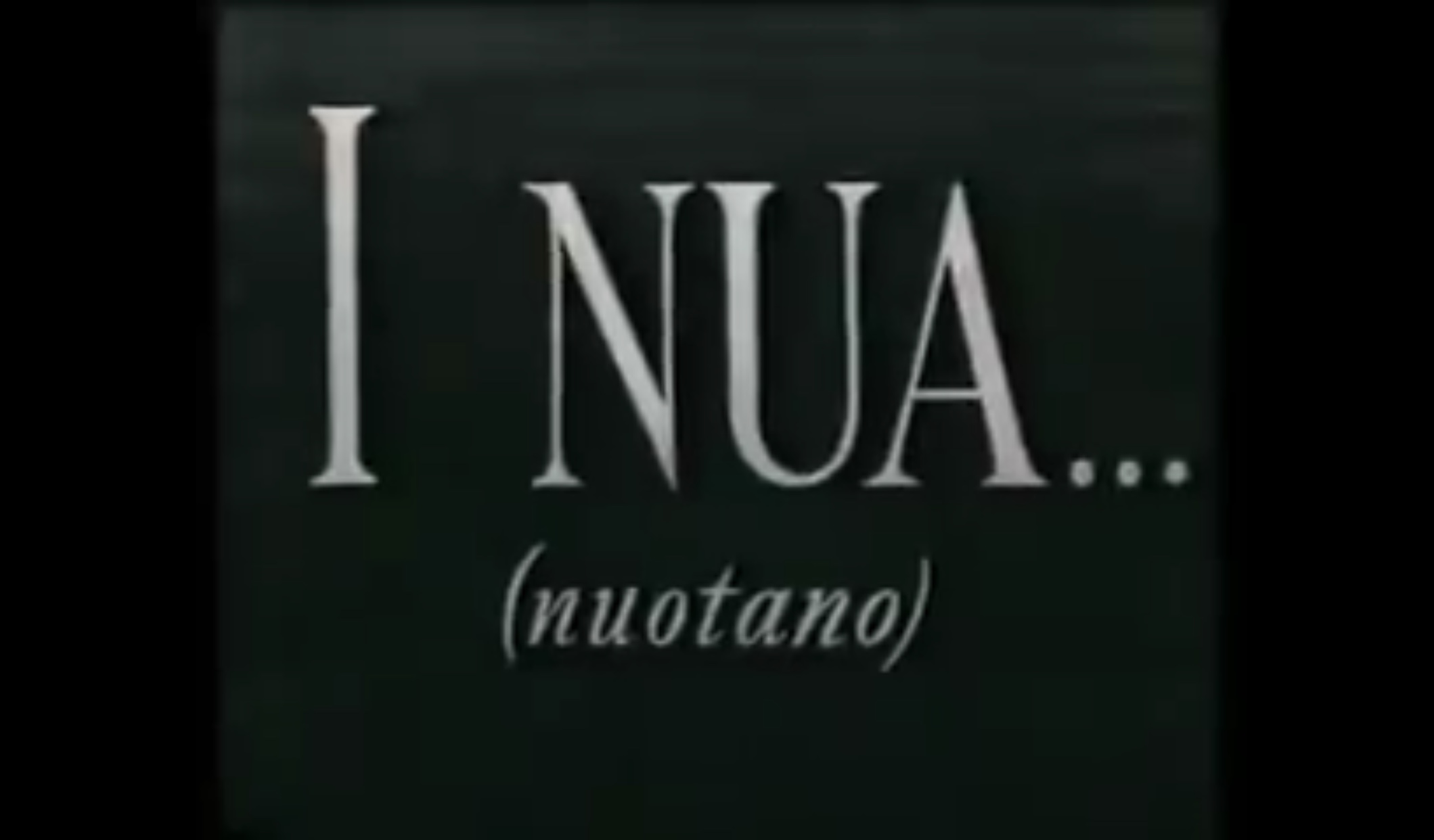 Scopri di più sull'articolo I nua (nuotano)