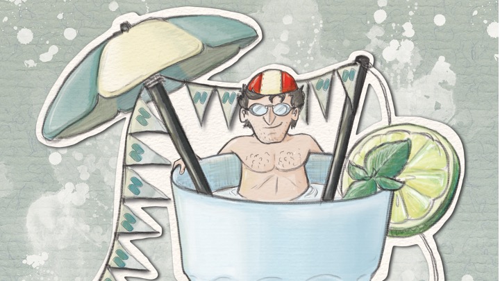 I nuovi disegni dell’illustratore Filippo Barbacini per i giovani nuotatori
