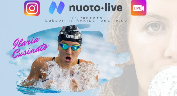 #Nuotopuntolive, 13° puntata. Ilaria Cusinato: “voglio tornare ai livelli del 2018. In futuro anche i 200 stile libero”