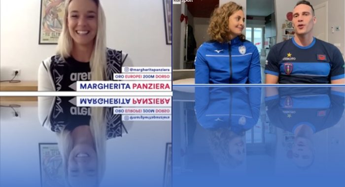 Margherita Panziera, Martina Carraro e Fabio Scozzoli