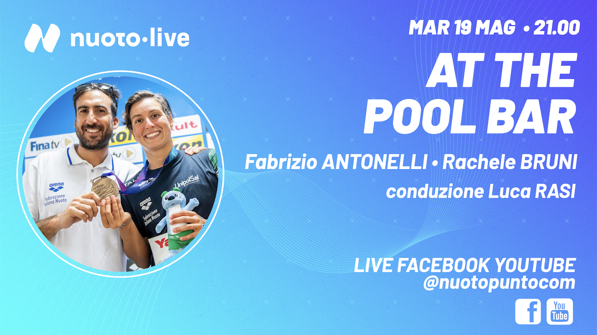 At The Pool Bar – Disponibile la puntata con Rachele Bruni e Fabrizio Antonelli