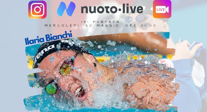 #Nuotopuntolive, Ilaria Bianchi: “Ho iniziato a nuotare a cinque anni e non ho ancora smesso”.