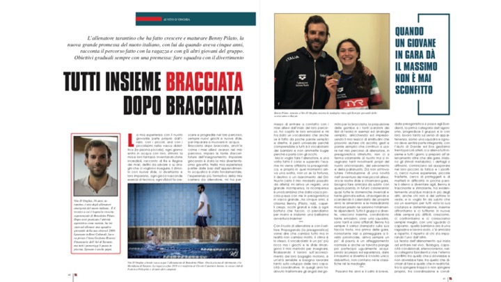 Scopri di più sull'articolo Vito D’Onghia per la rivista “Tempo Sport”
