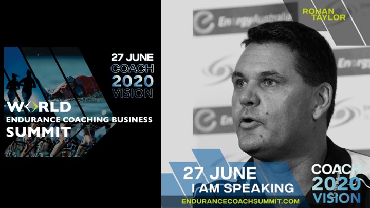 Rohan Taylor al webinar “World Endurance Coaching Business Summit”