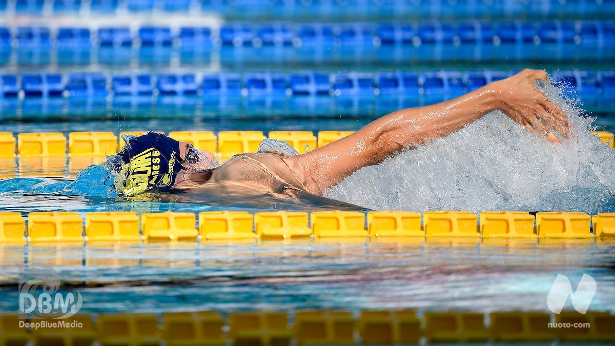 Scopri di più sull'articolo Sette Colli, le emozioni della ripartenza. Barlaam subito da record mondiale paralimpico nei 50 dorso S9