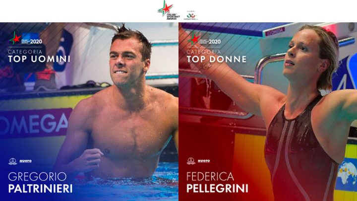 Italian Sportrait Awards 2020. Vincono Federica Pellegrini e Gregorio Paltrinieri