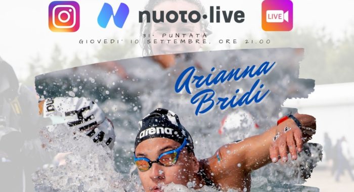 Arianna Bridi su Instagram per Nuotopuntolive