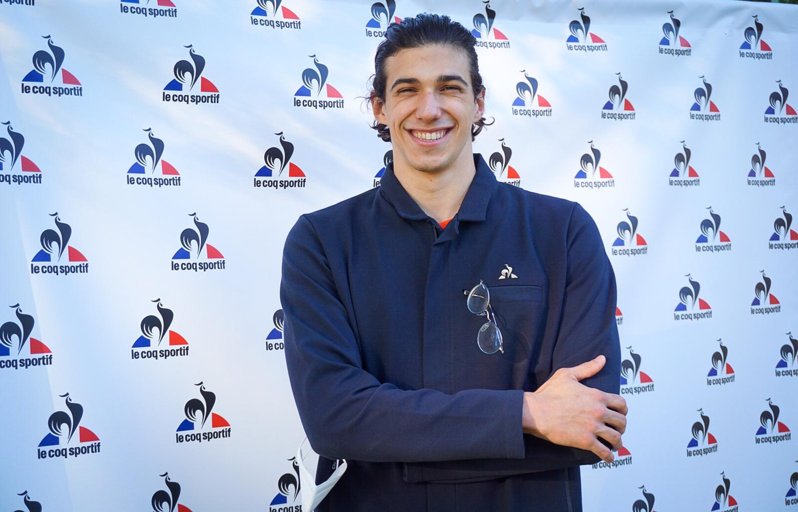 Simone Barlaam tra i testimonial di Le Coq Sportif per Tokyo: “Bello rappresentare il nuoto italiano nel mondo”