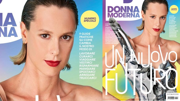 Scopri di più sull'articolo Donna Moderna. Federica Pellegrini in copertina.