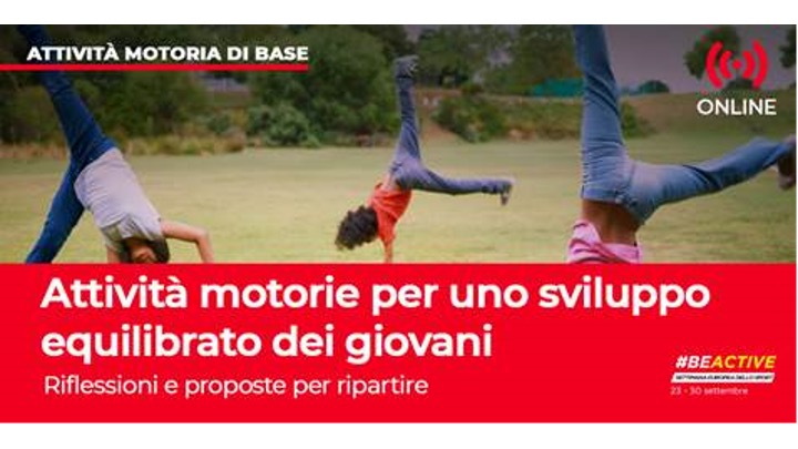 Scopri di più sull'articolo Attività motorie per uno sviluppo equilibrato dei giovani. Webinar SdS