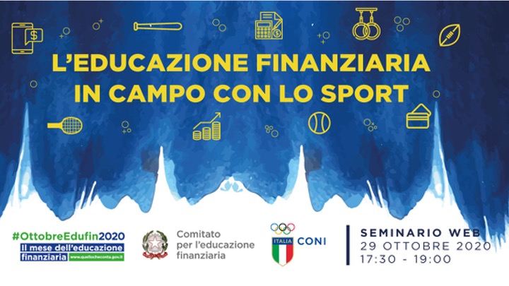 Scopri di più sull'articolo CONI. L’Educazione finanziaria in campo con lo sport. Per Tecnici ed Atleti.