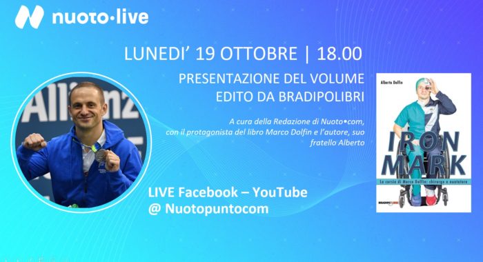 Iron Mark a Nuotopuntolive: oggi alle 18 la presentazione live su Facebook e Youtube