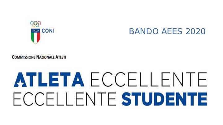 Atleta eccellente, eccellente studente. Il bando 2020.