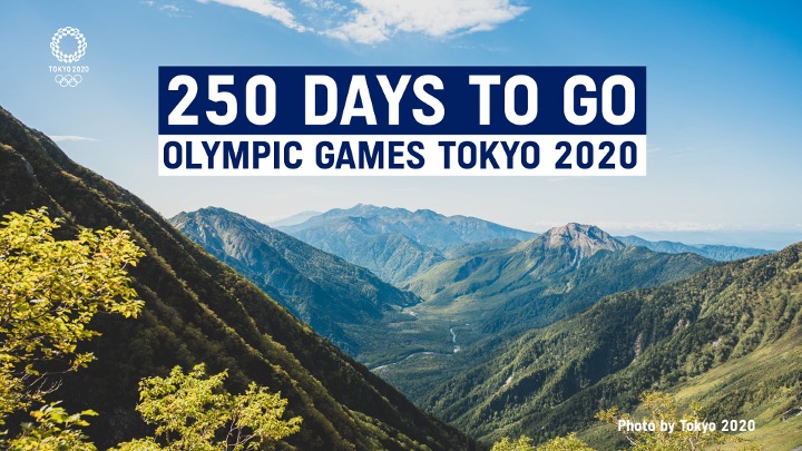 Mancano 250 giorni a Tokyo