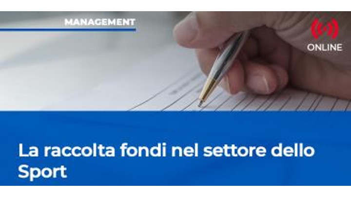 Elementi introduttivi alla raccolta fondi nel settore dello sport. Evento gratuito.