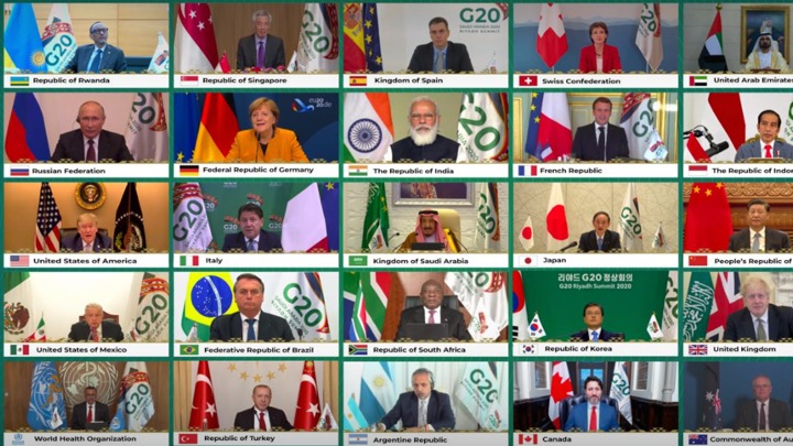 Il G20 a sostegno dei Giochi di Tokyo