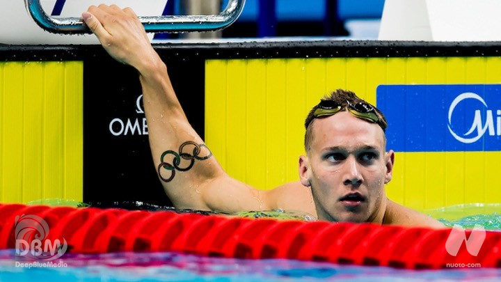 Scopri di più sull'articolo Vince Cali Condors. WR Caeleb Dressel nei 100 misti (49.28). WR Adam Peaty nei 100 rana (55.41). Video