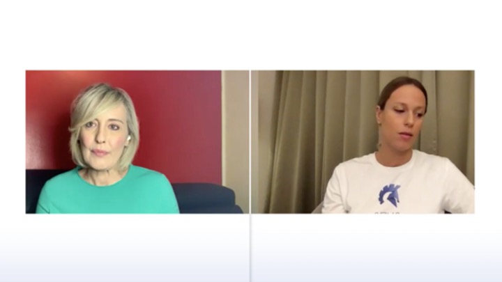 Federica Pellegrini per Sky Sport (Video intervista)