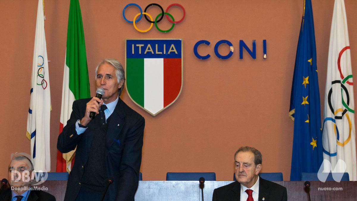 Malagò: “CONI, riporto le elezioni a Milano. Preoccupato per il rischio sanzioni”