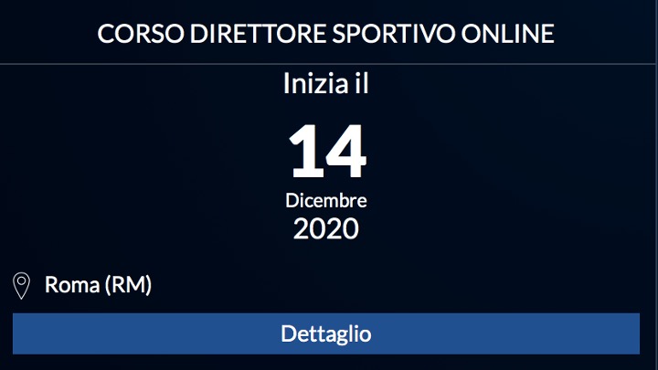 Scopri di più sull'articolo SIT. Corso Direttore Sportivo online