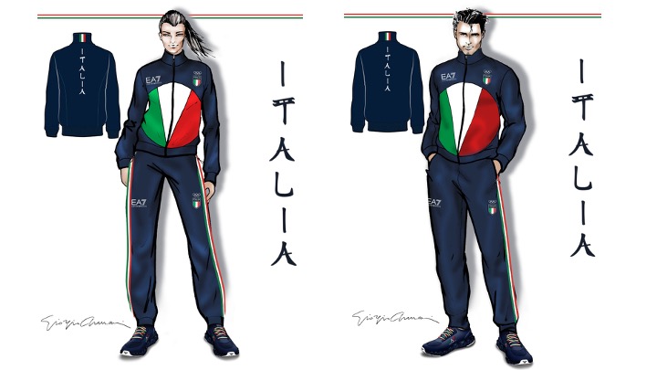 Emporio armani discount divise olimpiche