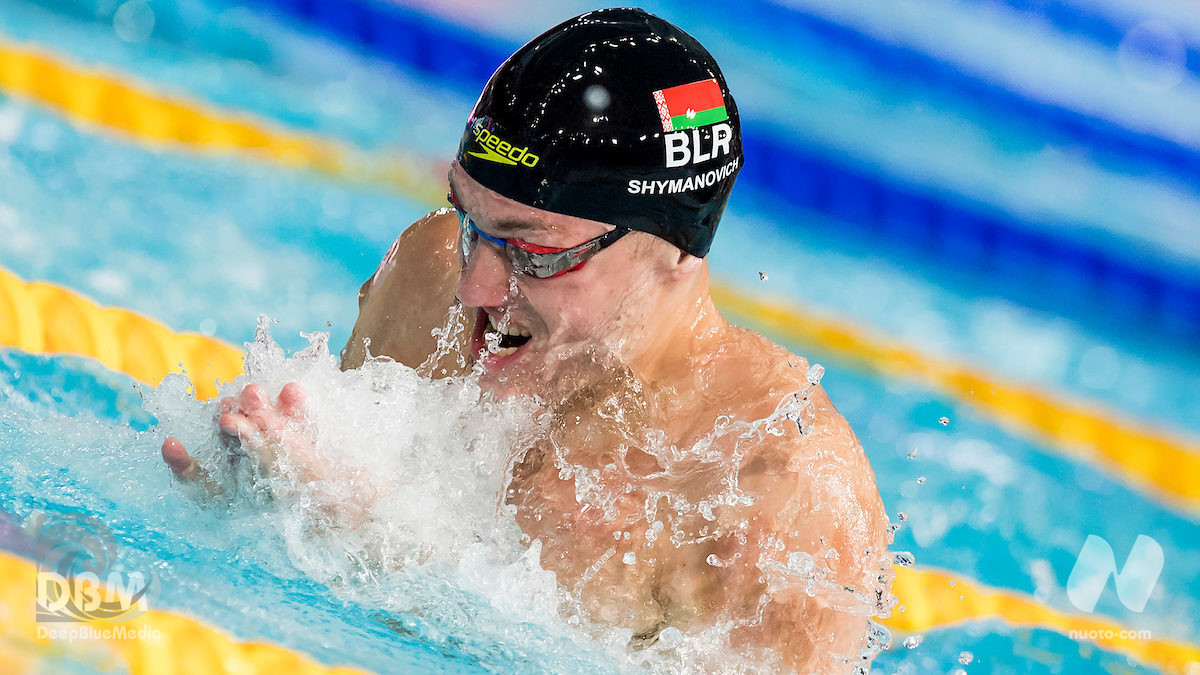 Nuovo record del mondo 100 rana: Ilya Shymanovich 55.34 in vasca corta
