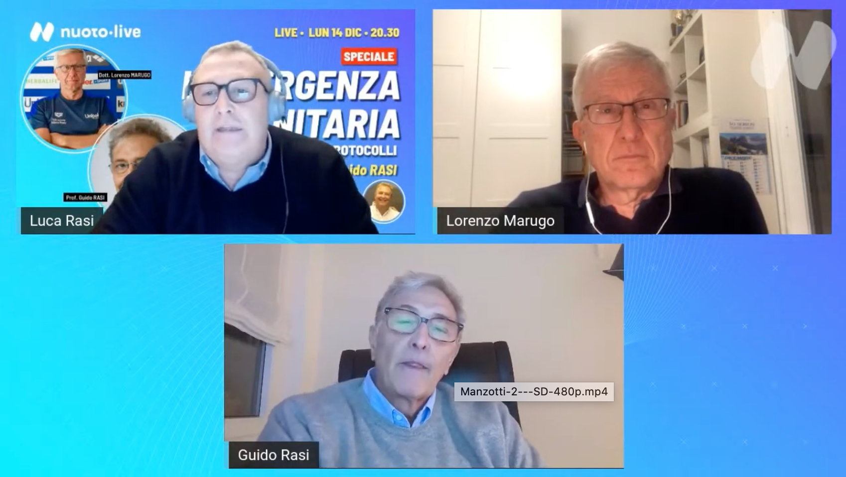 Live stasera. Emergenza sanitaria. “Vaccini e protocolli” con Lorenzo Marugo e Guido Rasi