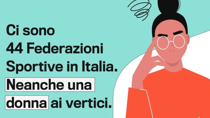 La gender equality nella dirigenza dello sport italiano.