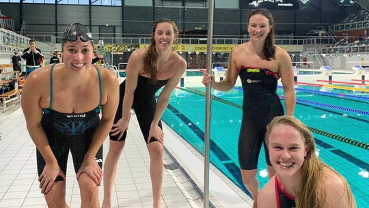 Eindhoven. WR 4X50 libero femminile. Olanda. Kromowidjojo, de Waard, Busch e Hemskerk