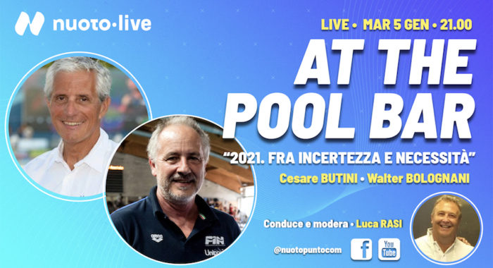 At The Pool Bar con Cesare Butini e Walter Bolognani. Live martedi 5 gennaio alle 21.00.