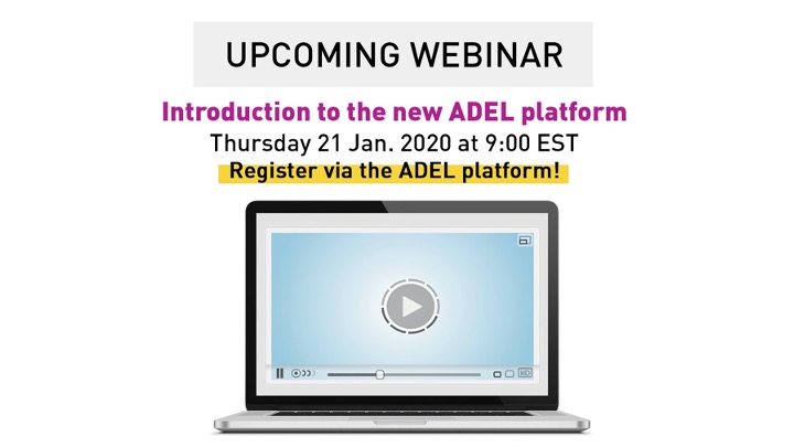 Scopri di più sull'articolo Il Webinar per la presentazione della nuova versione di ADEL