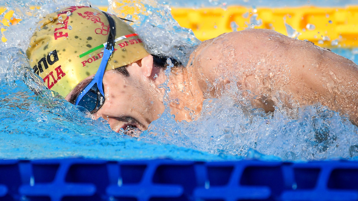 Madeira D2 – batterie: Antonio Fantin WR nei 100 stile libero