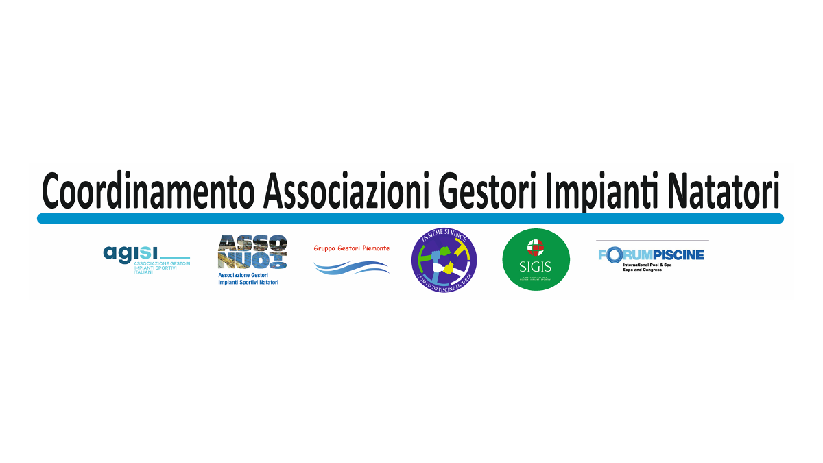 Il Coordinamento Associazioni Gestori Impianti Natatori a fianco di Barelli per la riapertura delle piscine italiane