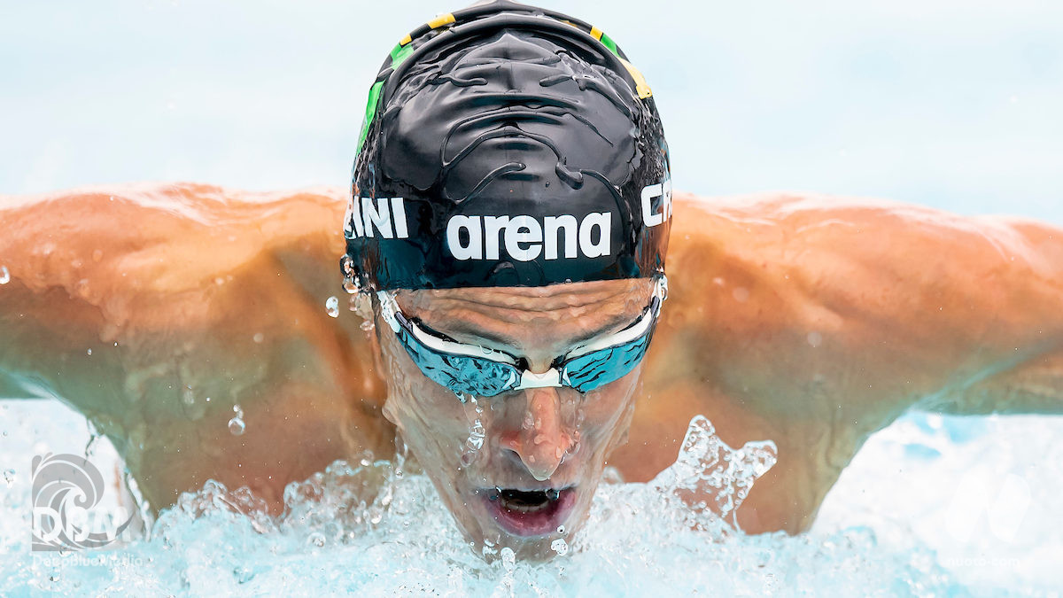 Scopri di più sull'articolo Mare Nostrum Canet. Giorno 2.  Giacomo Carini vince i 200 farfalla. Bronzo nei 400 misti per Sara Franceschi.