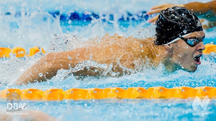 USA. Tyr Pro Swim Series D3. Batterie. Michael Andrew 100 farfalla (51.31), 5° al mondo.