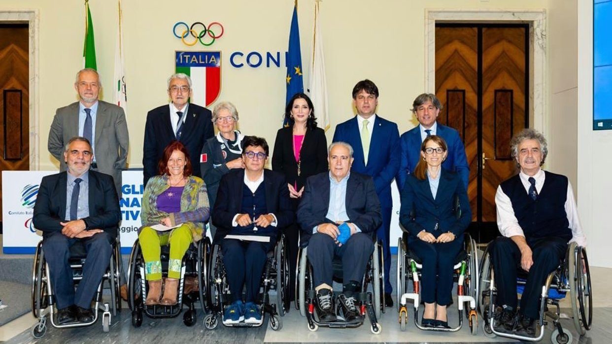 Giunta Nazionale CIP:Roberto Valori vicepresidente vicario, Riccardo Vernole rappresentante tecnico