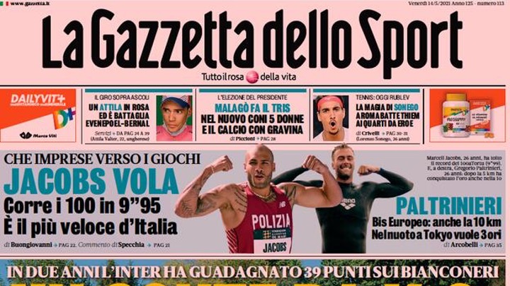 Il nuoto ritrova la prima pagina …