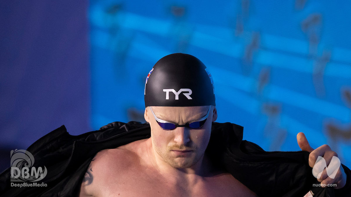 Adam Peaty a Roma 2022. Il Team GB con 31 atleti. Forfait di Duncan Scott.