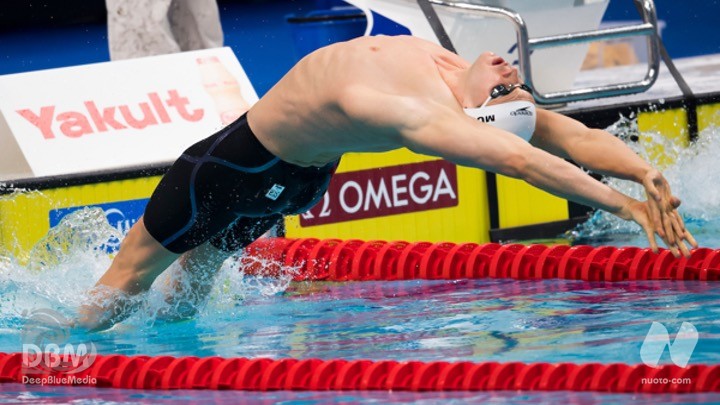 Scopri di più sull'articolo U.S. Trials. D6. FINALI. 200 misti: Michael Andrew  1:55.44. 200 rana: Annie Lazor  2:21.07. SF) 100 farfalla: Caeleb Dressel  49.76. VIDEO